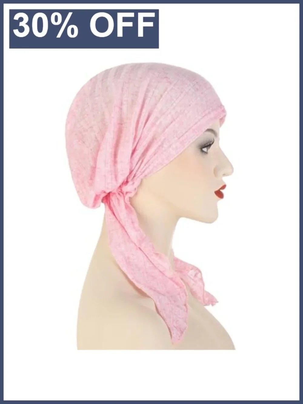 Chemo Headscarf for Women Pre-Tied Twist Headwrap, Soft Polyester Turban Hat